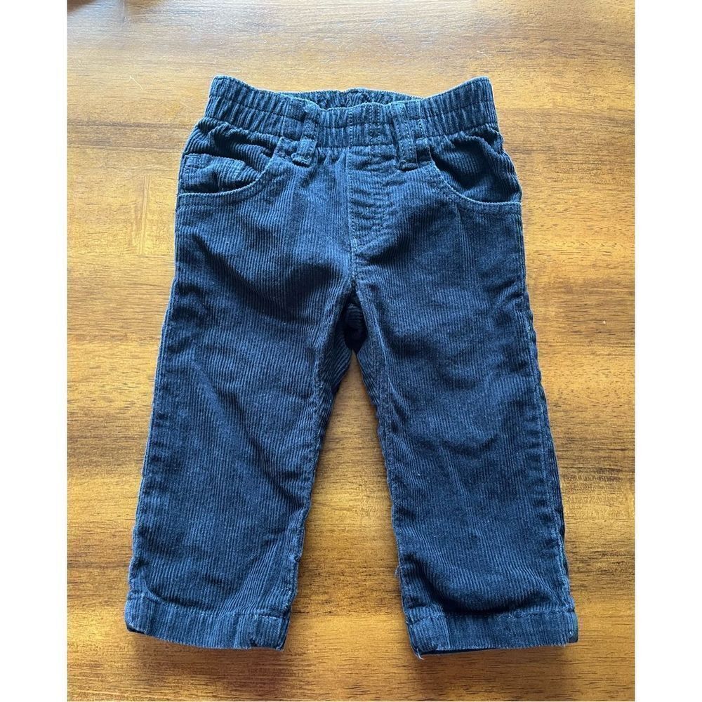 Benetton corduroy pants navy baby‎ boy size 9-12 months